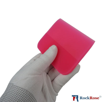 RockRose PPF Squeegee Rubber Blade Tool for Car Cleaning & Detailing - Comfortable Grip Hand Squeegee for Car Windows Tinting - Car Window Hand Squeegee for Vinyl Wrap Installation - Pack of 2