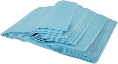 RockRose Lint Free Wipes for Detailing & Cleaning - Non-Abrasive Automotive Cleaning Towels for Removing Dust & Dirt Purposes - Polyester Material Reusable Window Cleaner Wipes - Pack of 300