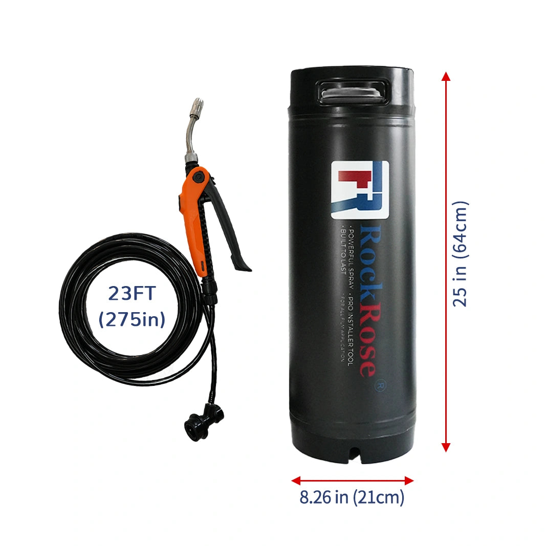 Stainless Steel Sprayer - Industrial-Grade Solution, Tint, PPF Installation Pressurized Tank Cylinder