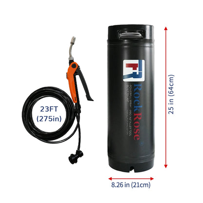Stainless Steel Sprayer - Industrial-Grade Solution, Tint, PPF Installation Pressurized Tank Cylinder
