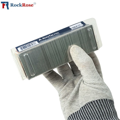 Rockrose Single Edged Blade for Precision Cutting - Stainless Steel Material Scraper Blade for Car Vinyl & Window Tint - Best Single Edge Blades for Smooth Cuts Around Edges - Pack of 100