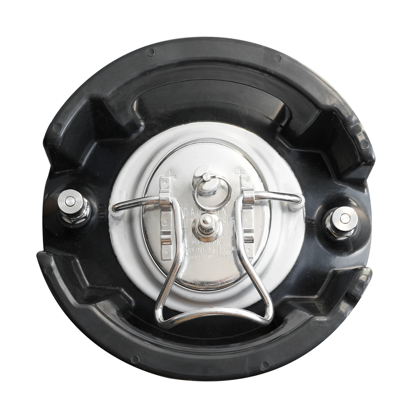 RockRose Premium Spray Tank Cap Replacement – 304 Stainless Steel Pressure Relief Valve, Leak-Proof Silicone O-Ring for Detailers, Car Washers & Tint Professionals