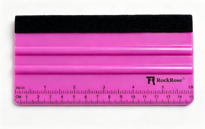 Squeegee with Felt Edge & Ruler (3 Packs)