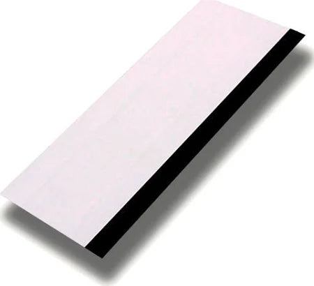 6" Window Tint Squeegee black white on a white surface