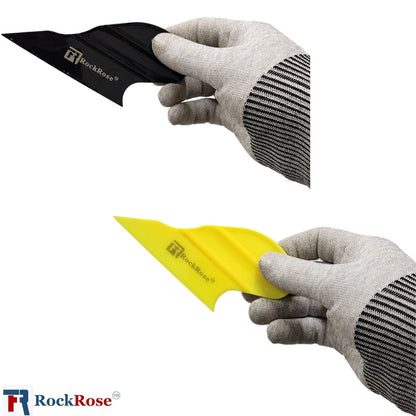 Side Trim Mini Squeegee, Yellow