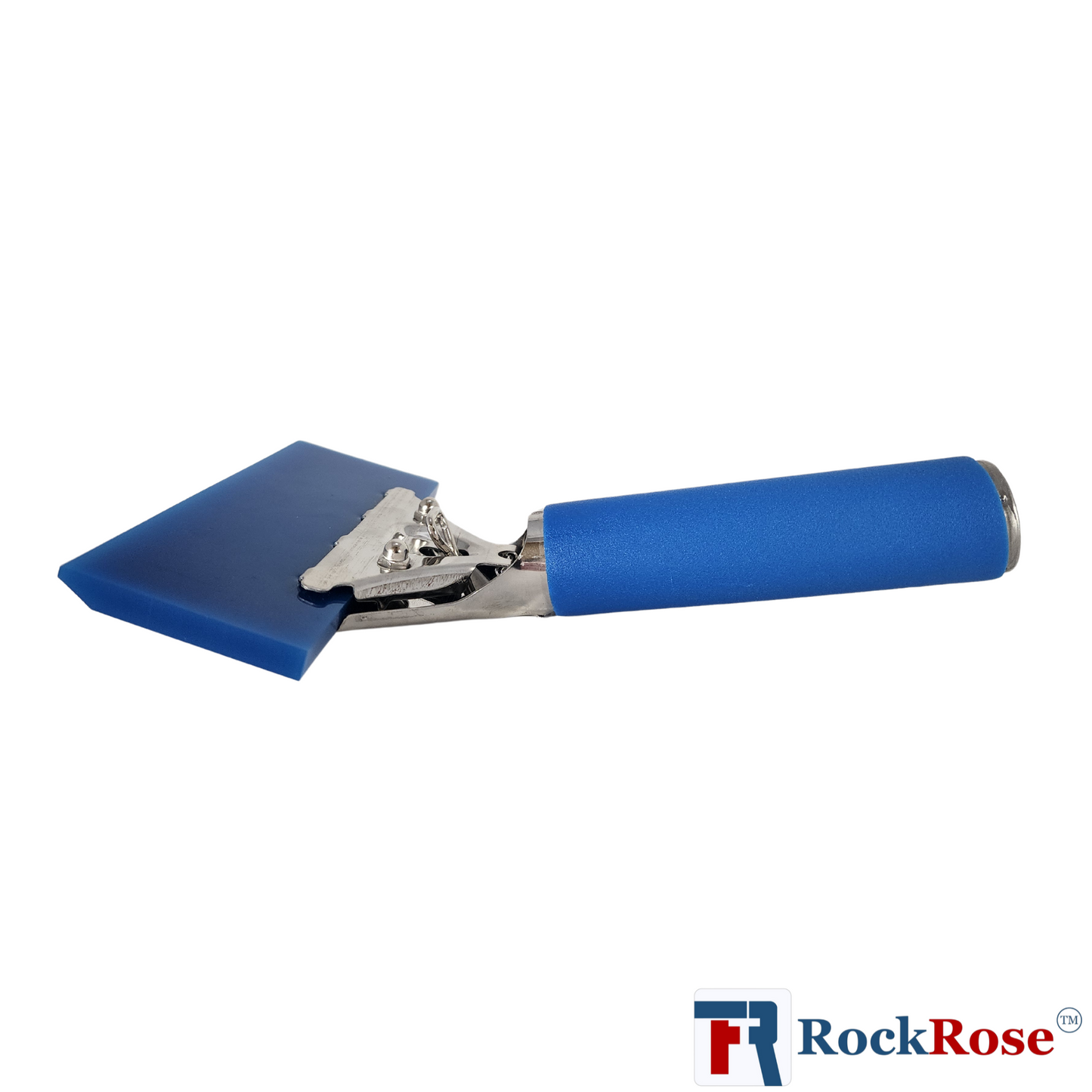 RockRose Premium Power Squeegee with Handle for Smooth Application - Handle Shower Squeegee for Glass Doors & Tinting - Griped Vinyl Wrap Squeegee Tool for Hand Comfort