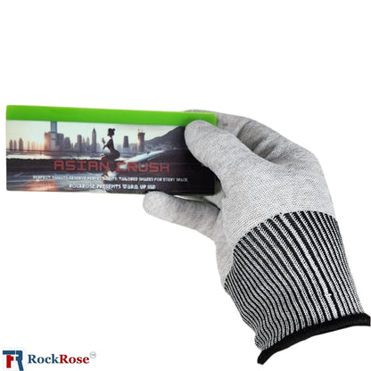 “5″ Rectangular Beveled Squeegee Blade – Vinyl Wrap, Window Tint & PPF Tool | RockRose”