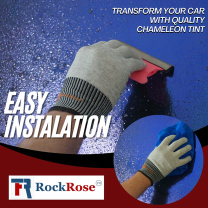 Deep Blue Chameleon Window Tint Film – Color-Shifting UV & Heat Rejection IRR 90%