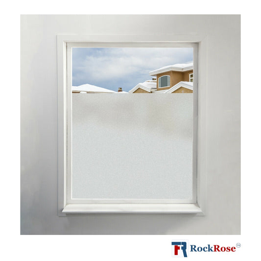 RockRose Frosted Privacy Building Window Film 5 FT x 100 FT
