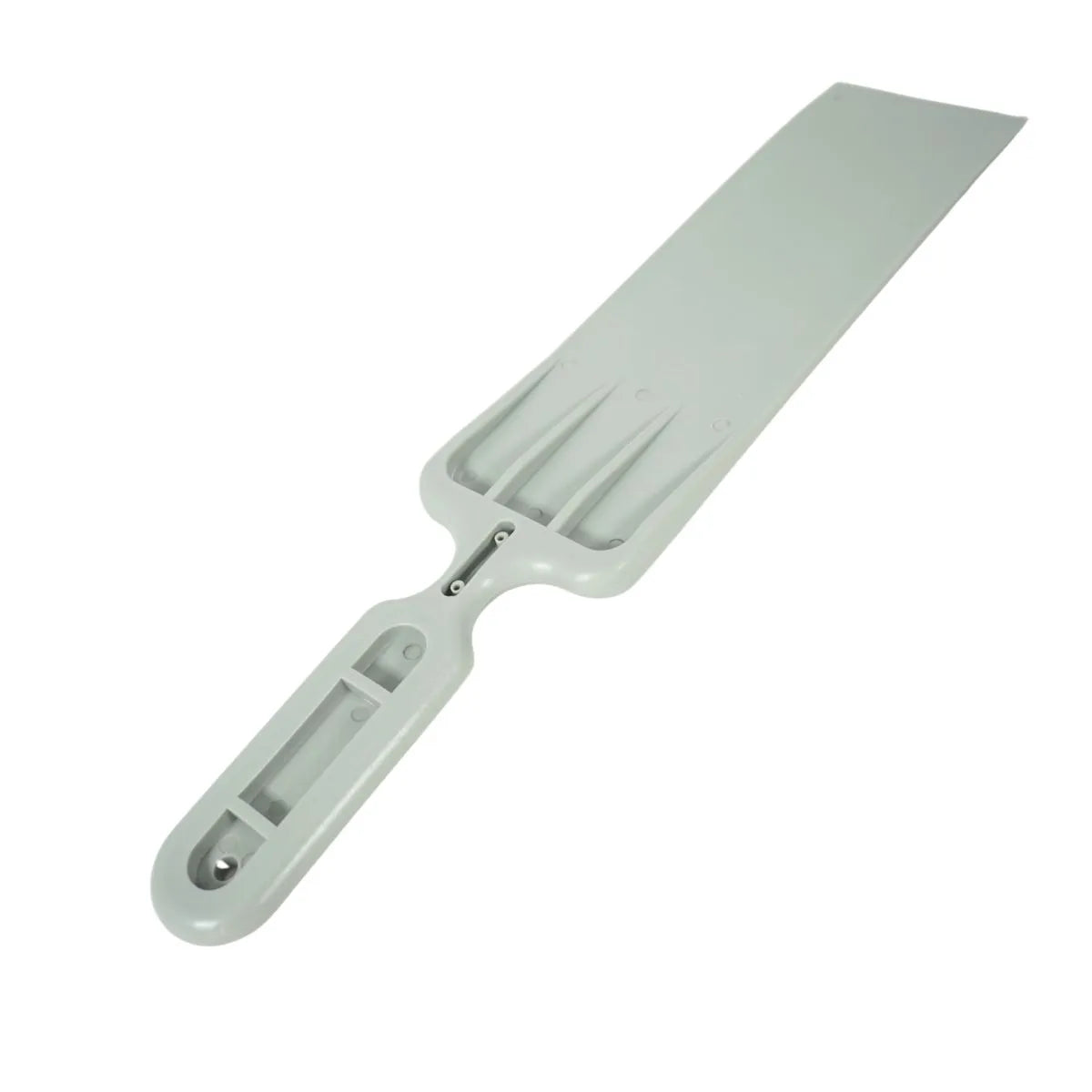 White  Long‑Handle Scrubber Squeegee 