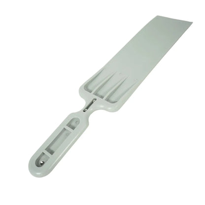 White  Long‑Handle Scrubber Squeegee 