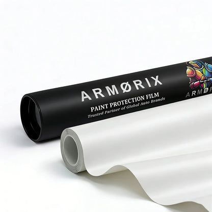 Armorix paint protection film roll on a white background