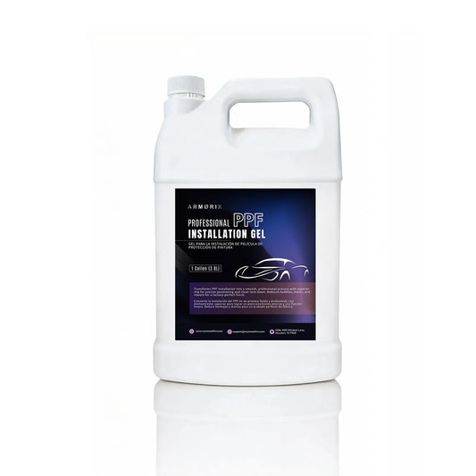 Rockrose PPF Installation Gel in a gallon with armorix logo