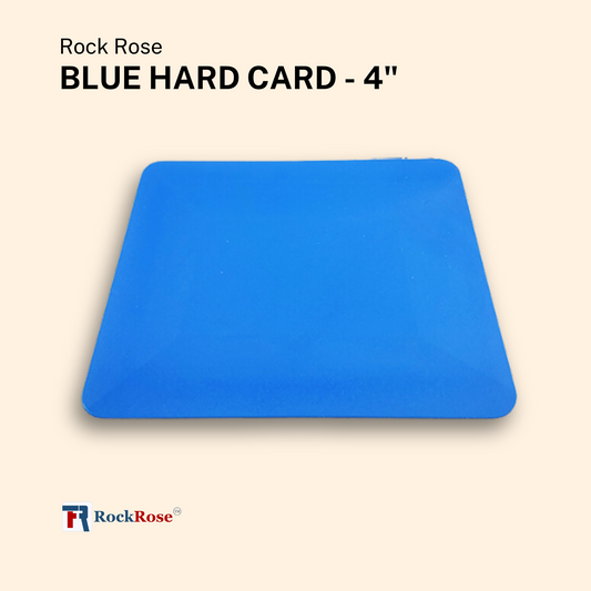 RockRose Blue Hard Card - 4"