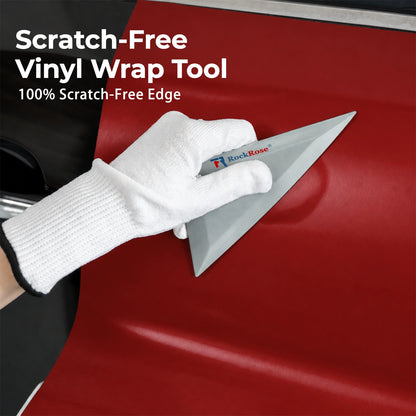 Triangle Corner Squeegee – Flexible Tint & Vinyl Tool for Tight Edges