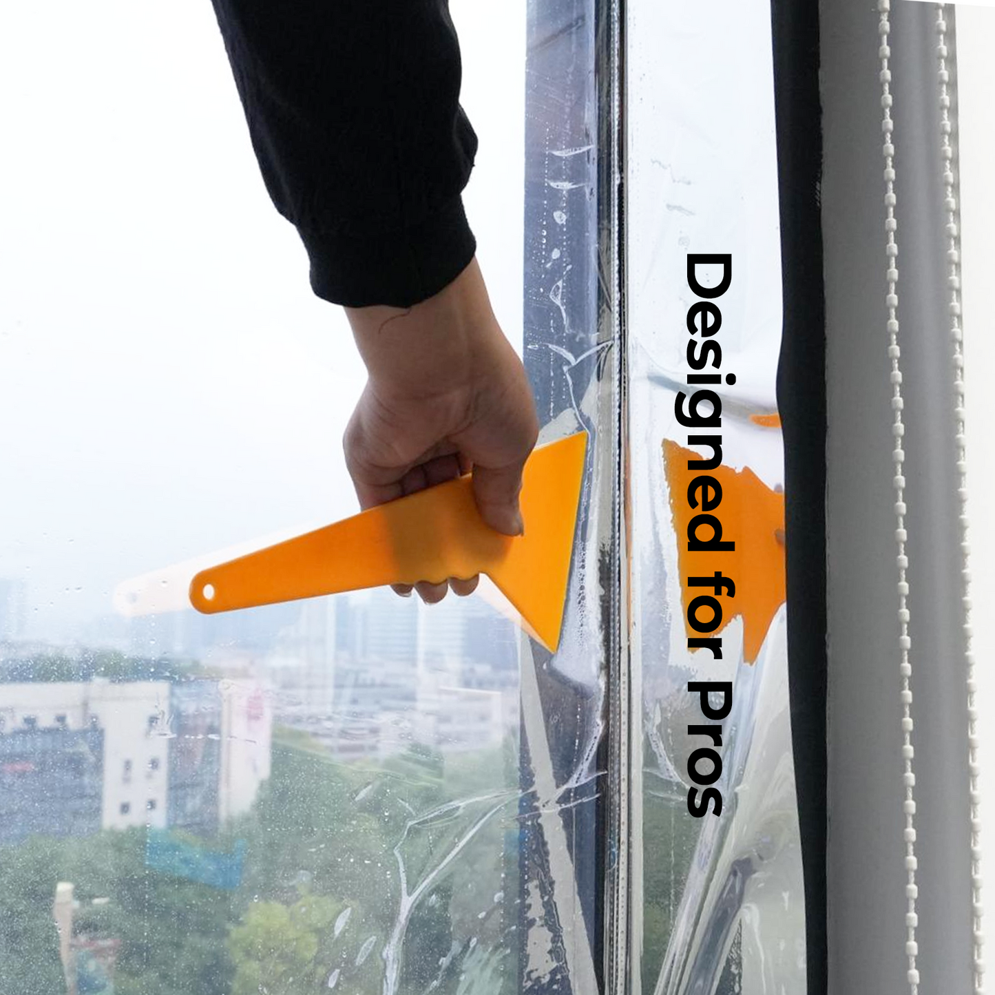 RockRose Quick Foot Versatile Stiff Squeegee (3 Pack) – Tint, Vinyl & PPF Tool