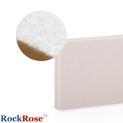 RockRose Solid Wool Squeegee Tool for Vinyl Wrapping & Window Tinting - Film Installing Hand Squeegee to Minimize Bubbles & Wrinkles - Wool Material Wrap Squeegee for Glass and Mirrors Surfaces