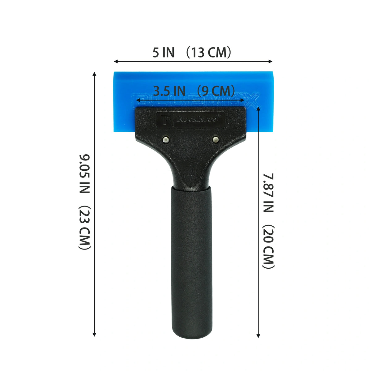 Blue Max Long Handle – 8 inch / 20 cm Squeegee Tool for Window Tint & Film