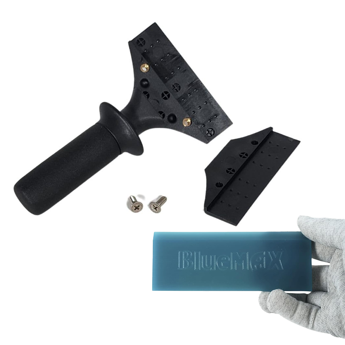 6.7″ Reinforced Plastic Squeegee Handle – Durable Vinyl & Tint Tool Grip