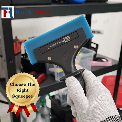 6.7″ Reinforced Plastic Squeegee Handle – Durable Vinyl & Tint Tool Grip