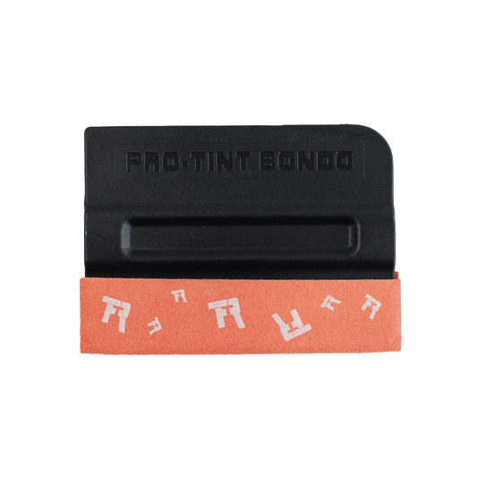RockRose Black Wing Squeegee with Felt Edge – 3.9" Professional Vinyl Wrap Tool for PPF, Window Tint & Decals, Scratch-Free Bubble Removal Applicator