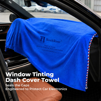 RockRose Car Dashboard Cover – Non-Slip UV Protection, Anti-Glare & Heat Protection