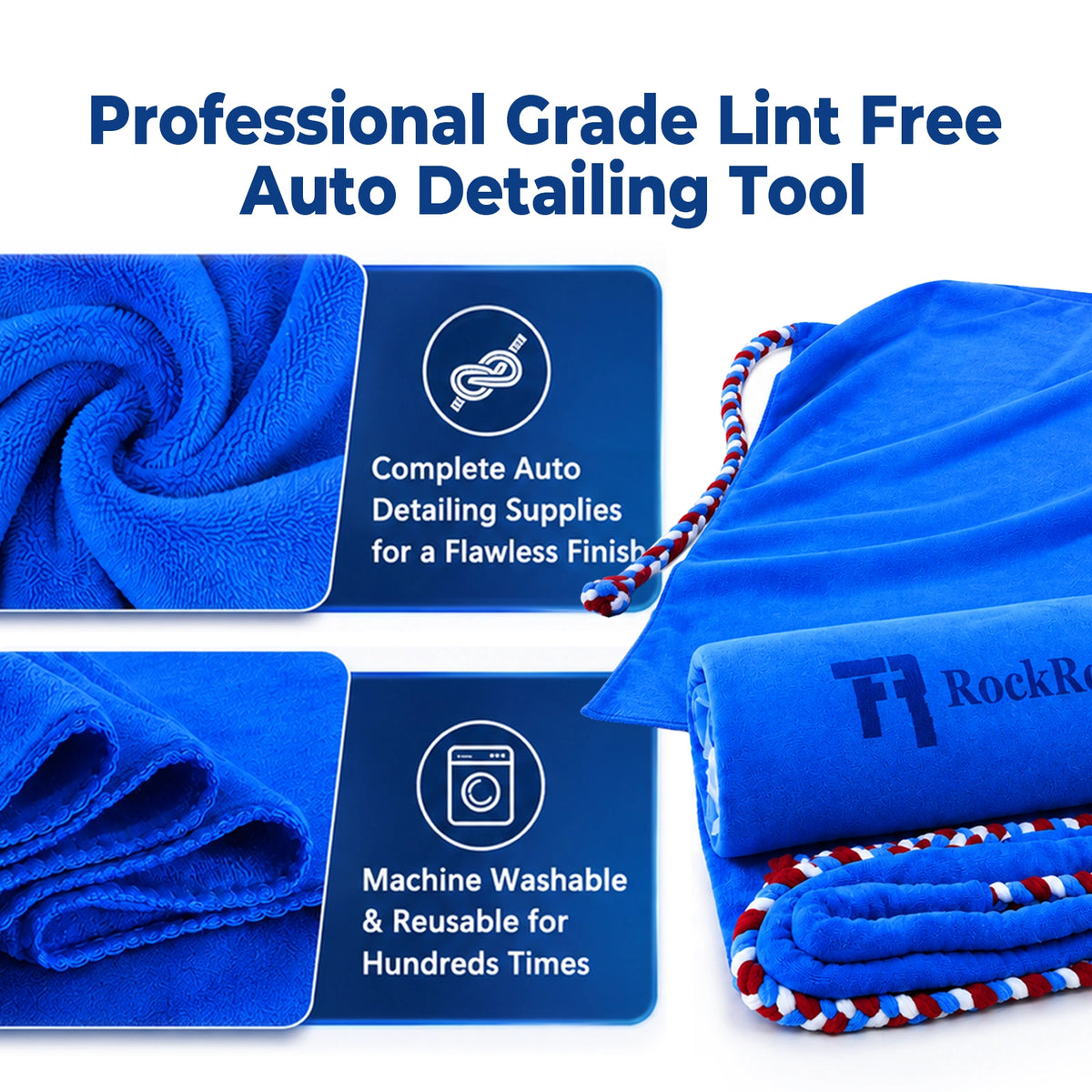 RockRose Car Dashboard Cover – Non-Slip UV Protection, Anti-Glare & Heat Protection