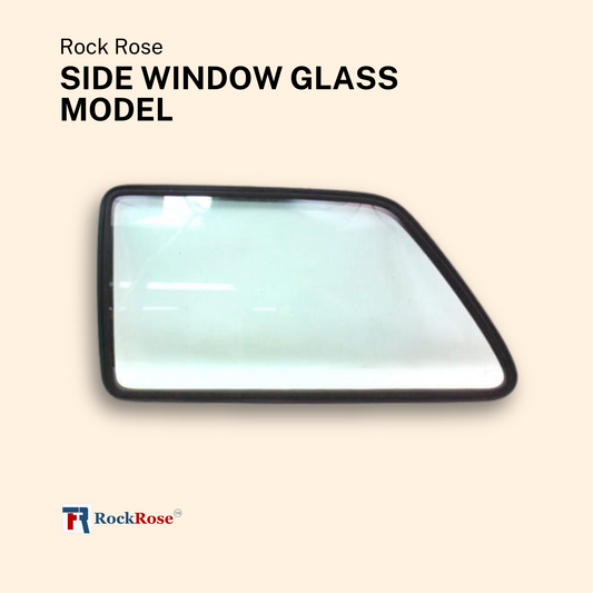Rockrose Premium Car Side Window Glass for Crystal-Clear Transparency - Premium Tempered Driver Side Window Glass - Car Window Glass with Transparent Design - Top-Tier Automotive Glass Window