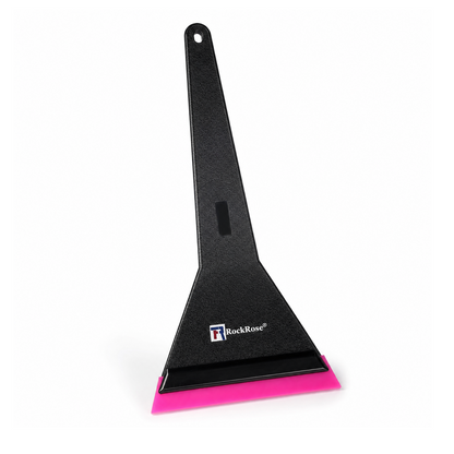 RockRose Long Handle Window Tint Squeegee – Professional Car Tint Tool for Automotive Glass Film, PPF, Vinyl Wrap & Bubble Removal