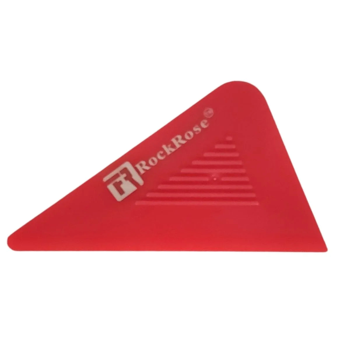 Tri-Edge Red Corner Card tool with 'RockRose' branding on a white background
