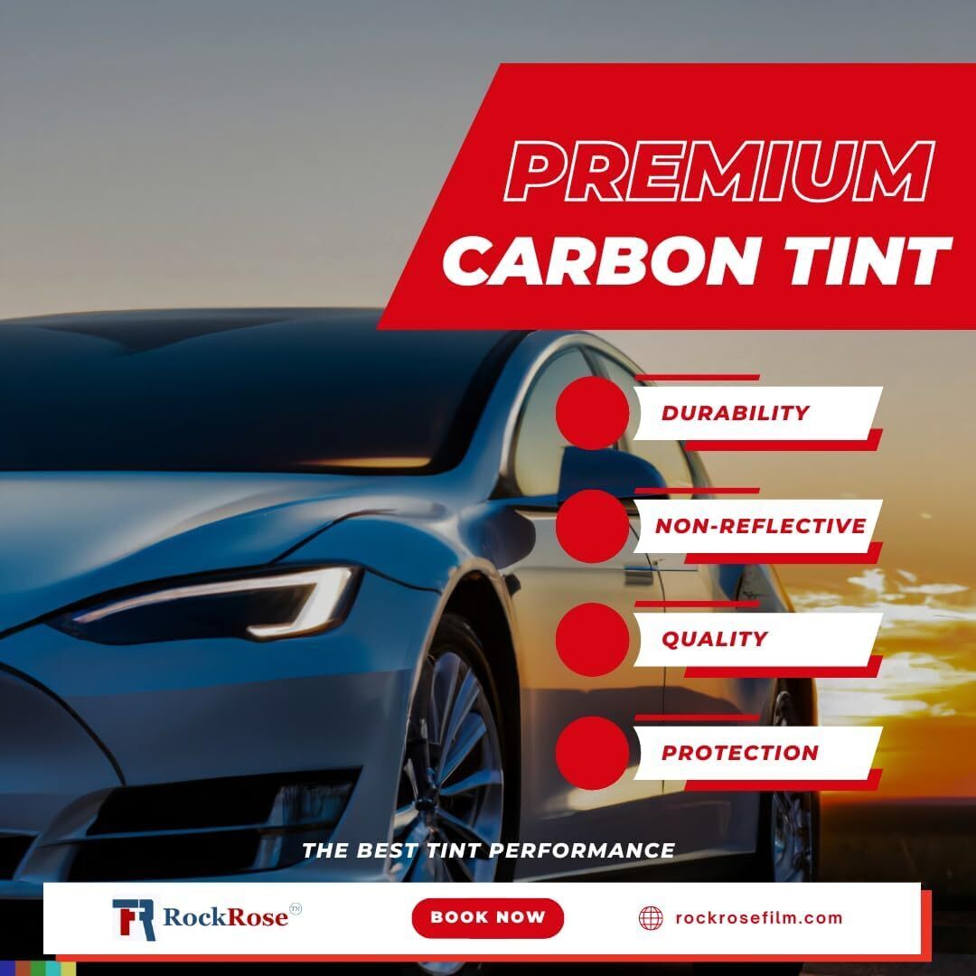 professional-grade car tint film roll