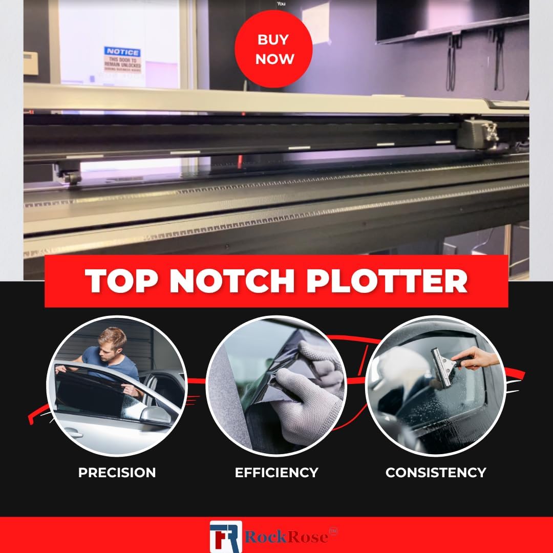 Computer Plotter Window Tint