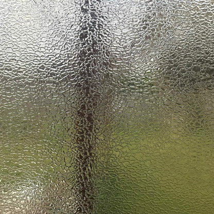 Rockrose Lightly Frosted Window Privacy Film for Functionality and Aesthetics - Premium Material Frosted Vinyl Window Tints to Hide Visibility - Frosted Film for Windows with Self-Adhesive Feature