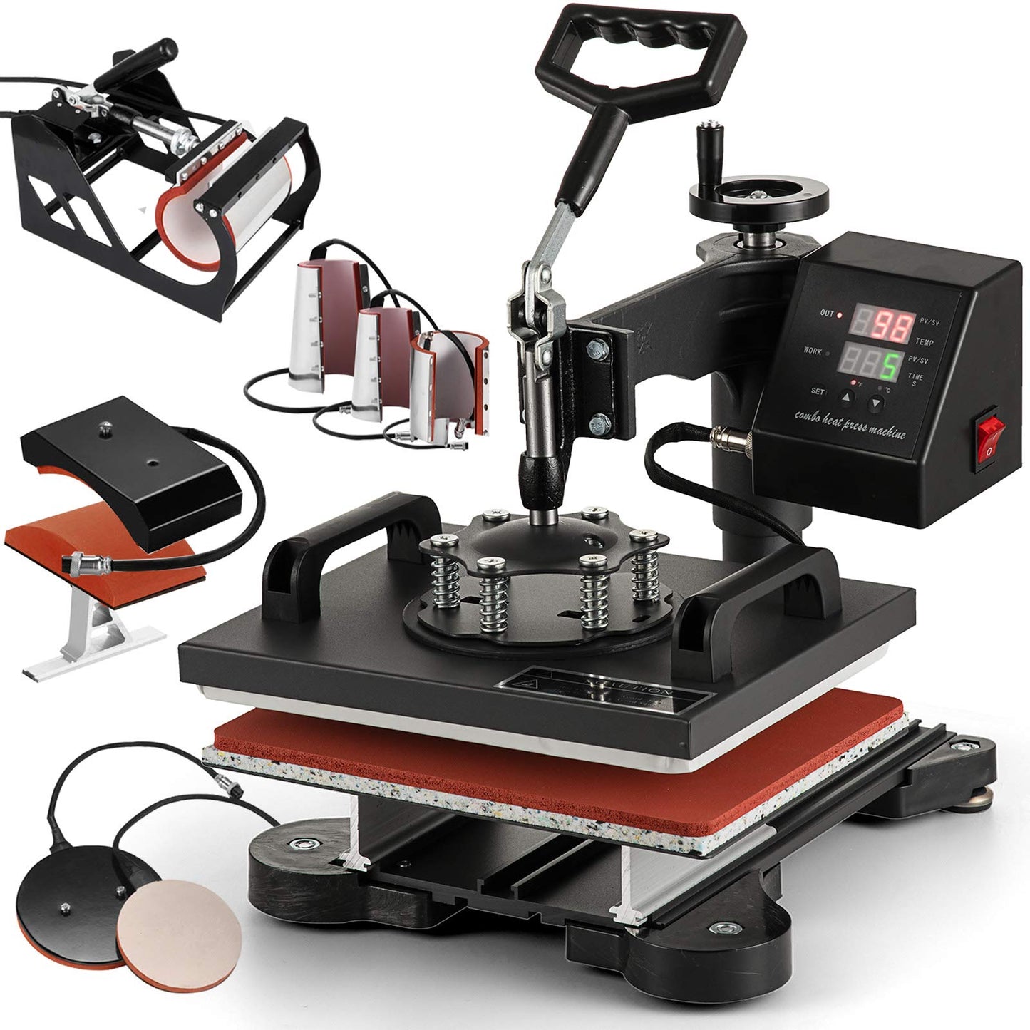 RockRose™ Flatbed Heat Press Machine